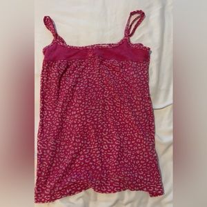 Pink Cheetah Print Tank